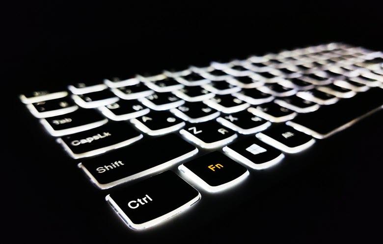 подсветка клавиатуры на ноутбуке Dell